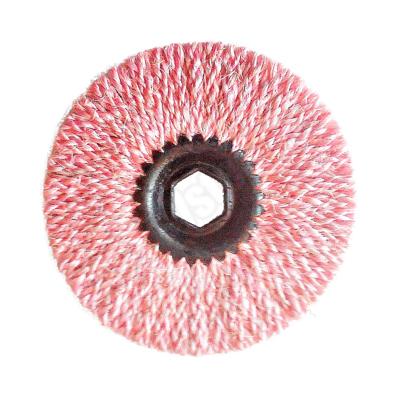 Круг полировальный сизалевый (роз) 120х10х19